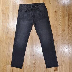 NWOT Marc New York Mens Gray Stretchy Jeans 5 pockets Size 34/32